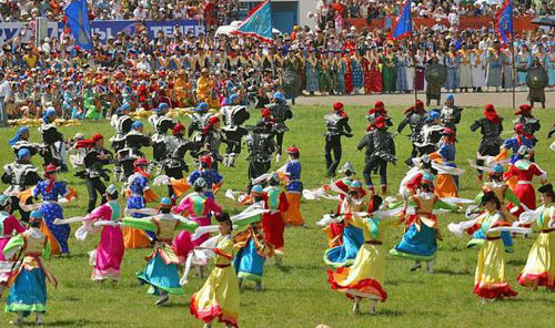 Naadam festival opening