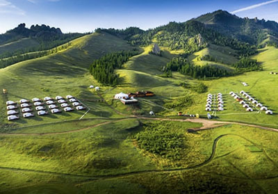 Ger camp in Terelj