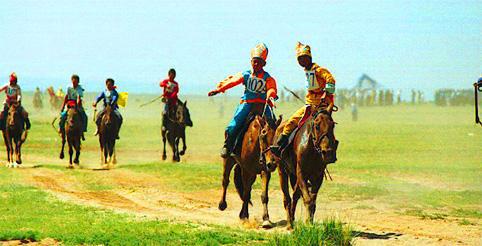 Mongolia horse race