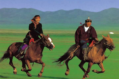  horseriding in Mongolia&nbsp;